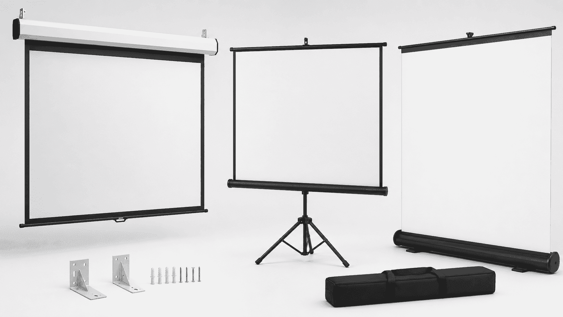 Dual Display: Content Screen & Nameplate
