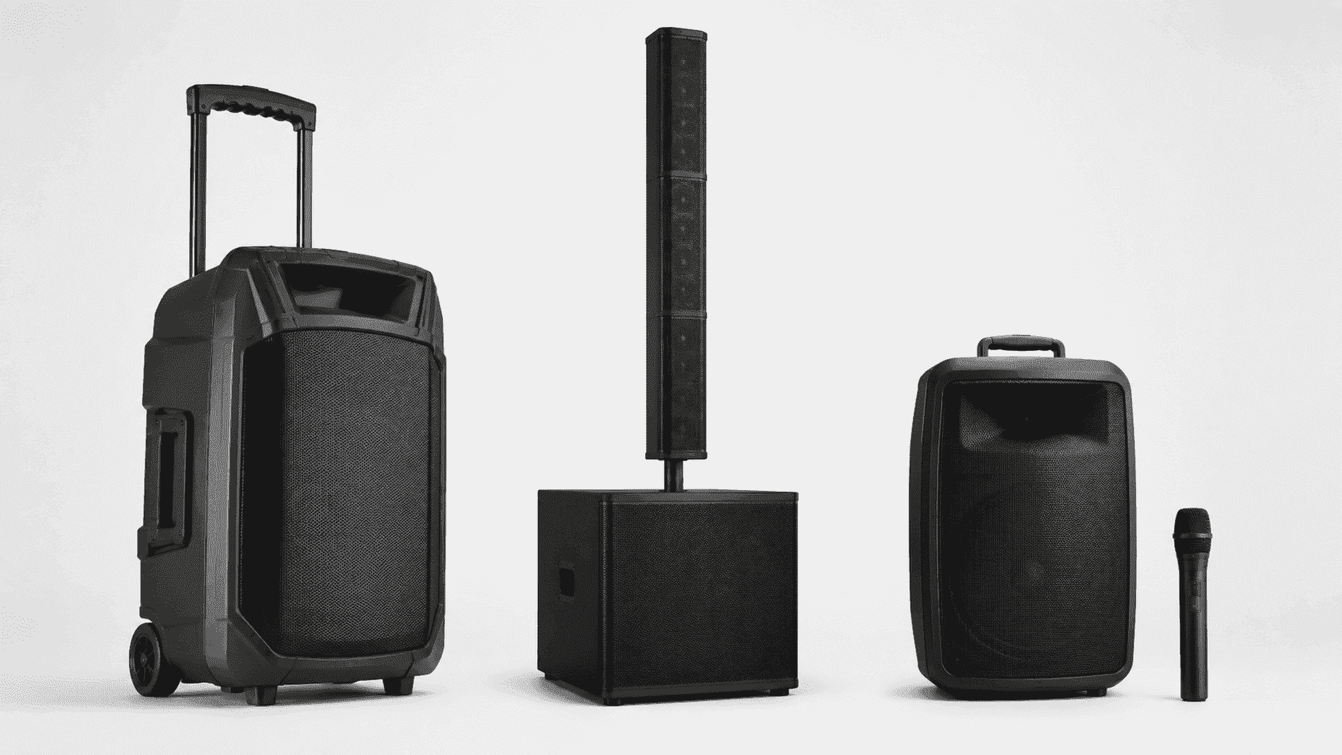 Powerful 1100W J-Curve Array Sound