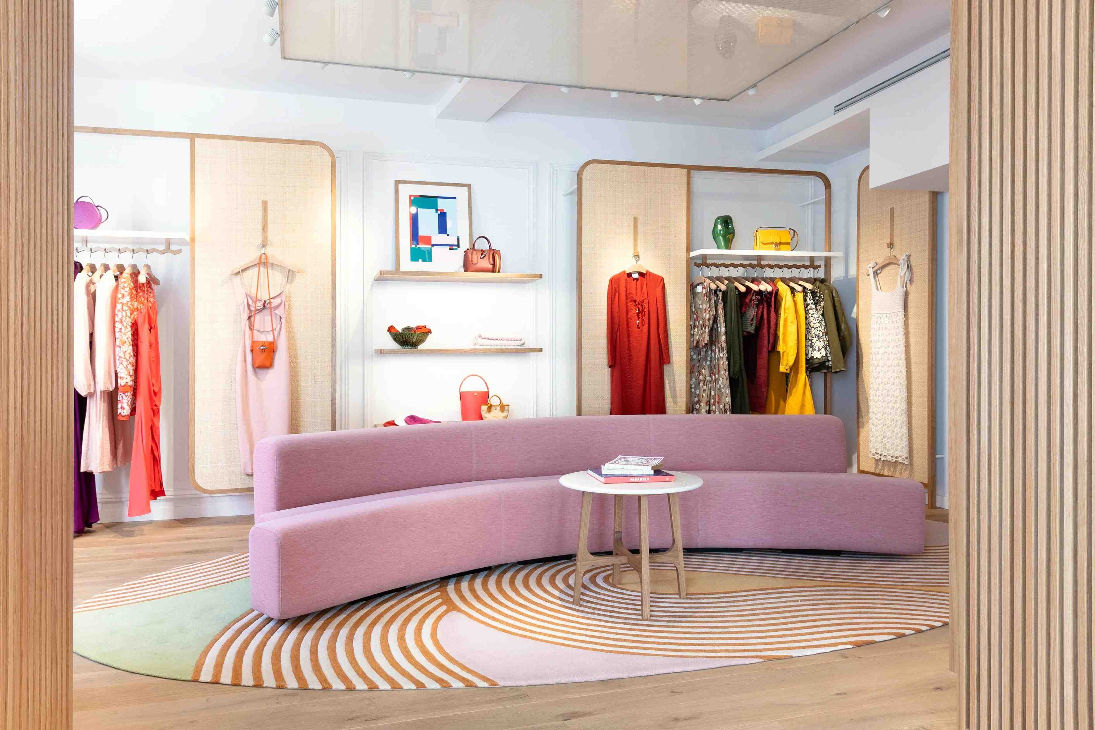 Longchamp boutique interior
