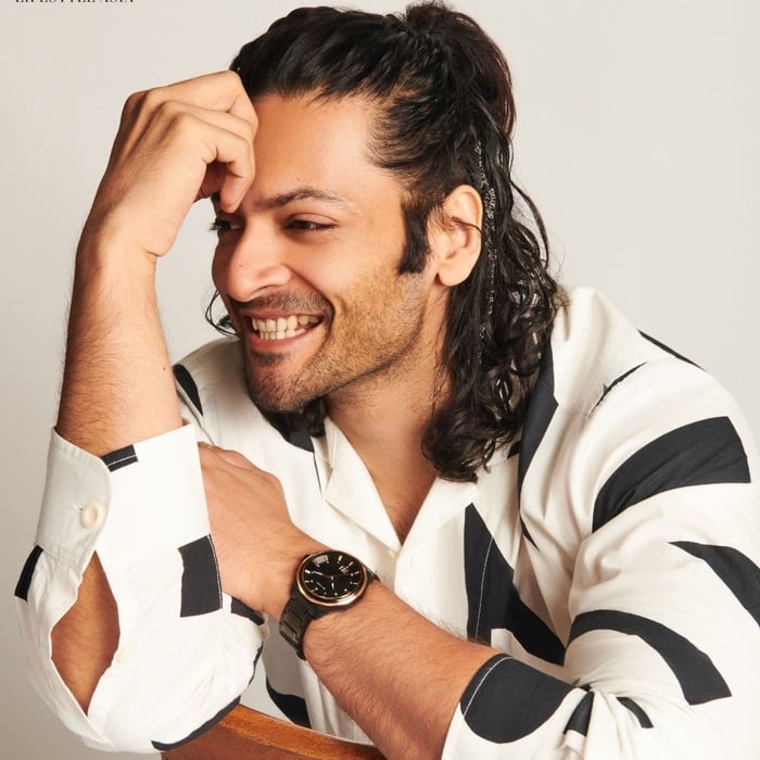 Ali Zafar In Oversized Calligraphy Shirt