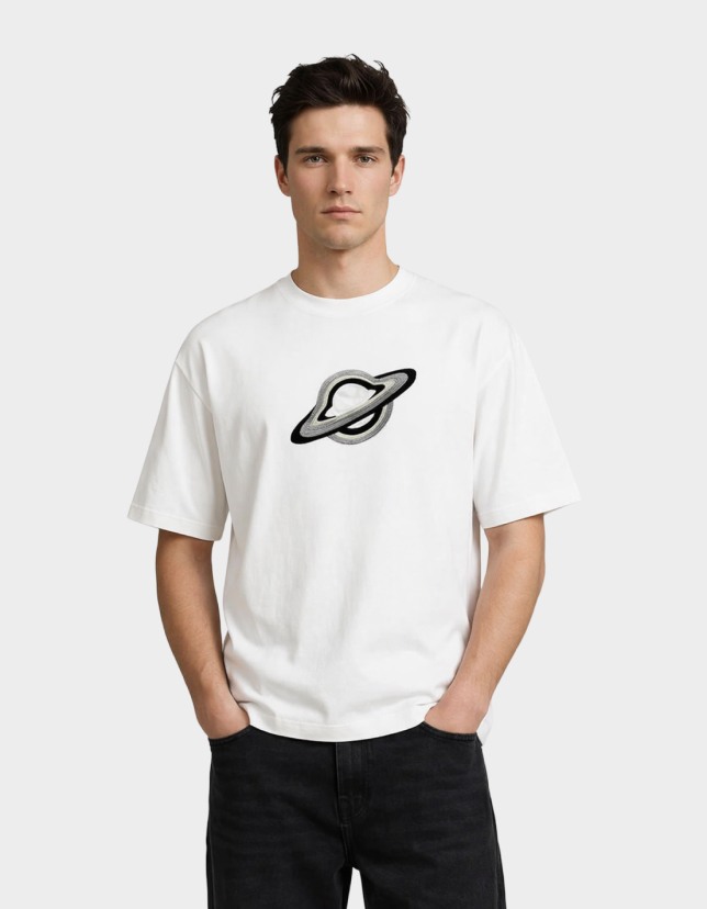 Uncharted Orbit Embroidered T-Shirt
