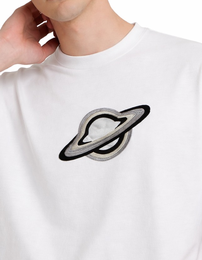 Uncharted Orbit Embroidered T-Shirt