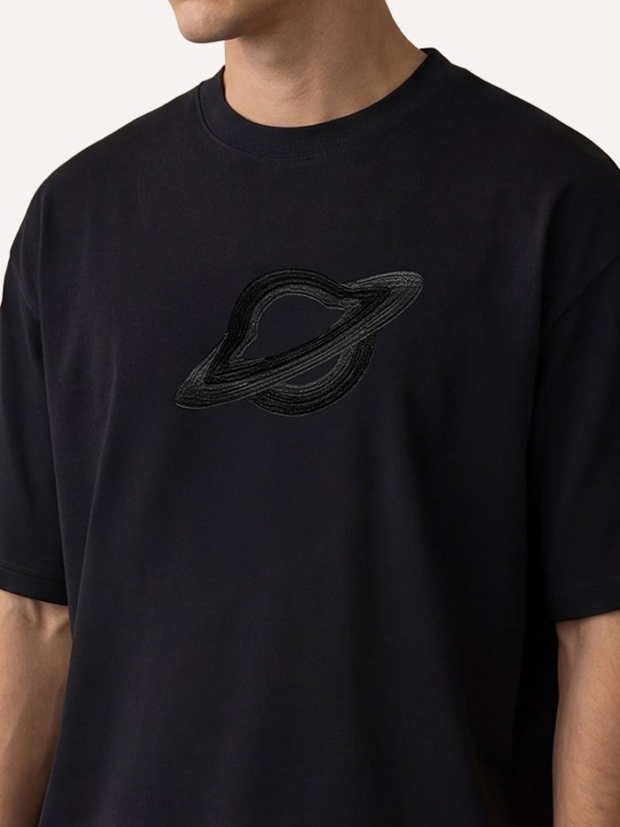 Shadow Orbit Embroidered Tee