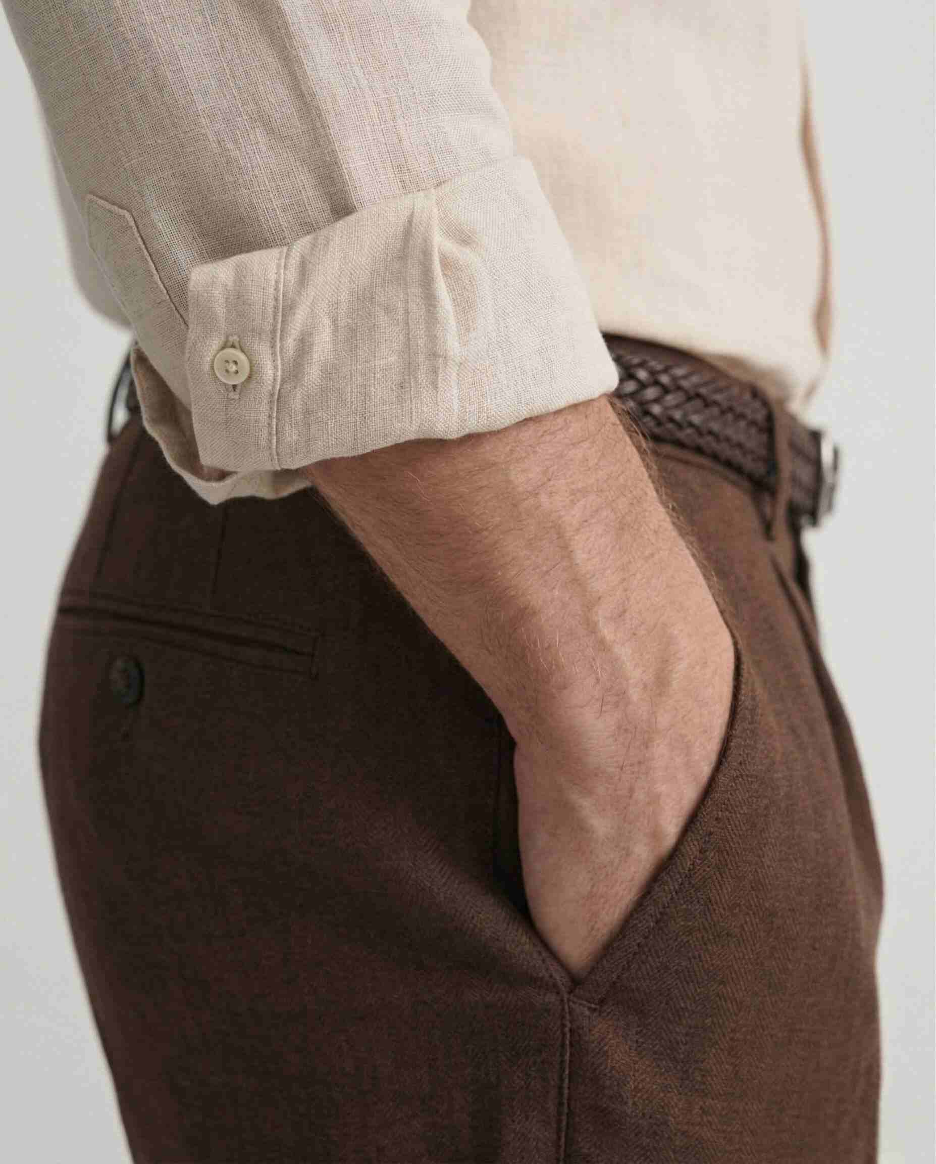 Mandarin Collar Shirt 