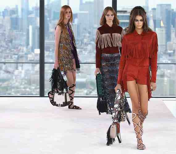  The first fashion show at New York's Fashion Week