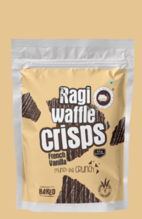 Ragi French Vanilla Waffle Crisps