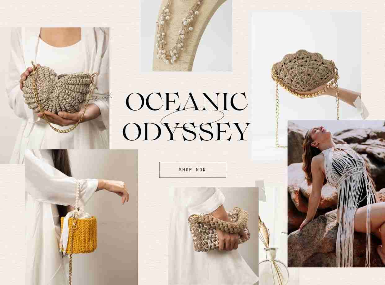 Oceanic Odyssey - Handcrafted Bags and clothing inspired by the Ocean