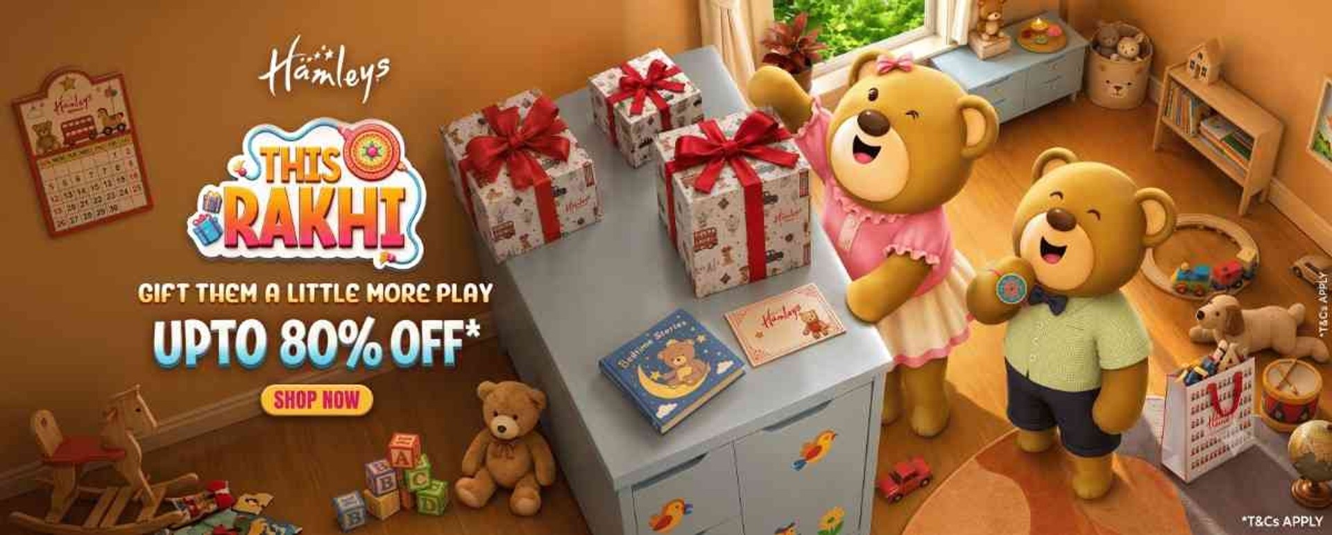 Raksha Bandhan Offers at Hamleys