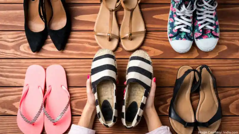 Fusion Elegance: Studded Wedges for the Modern Festive Season