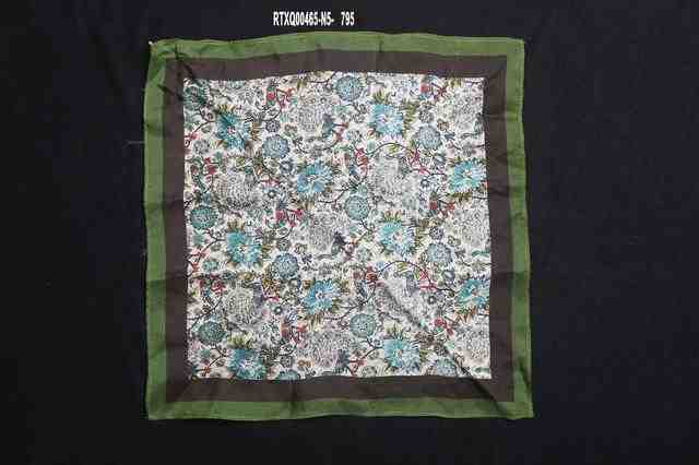 Medium Green Pocket Square