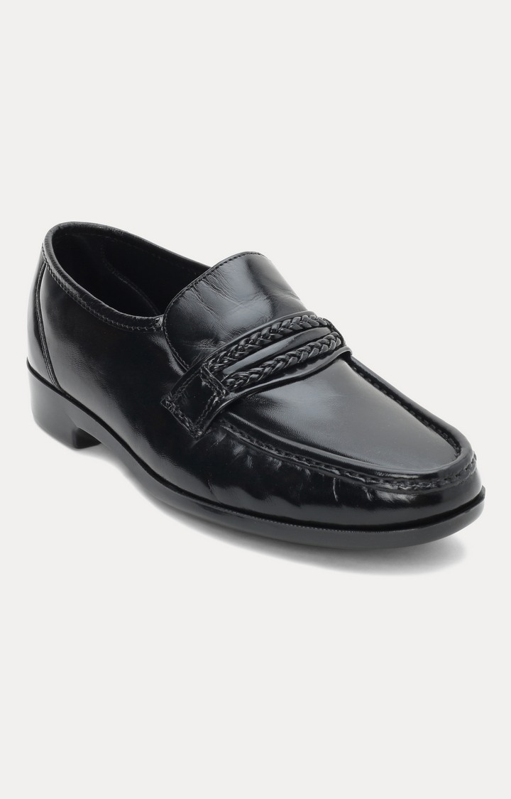The Riva Black Men Dress Shoe Florsheim