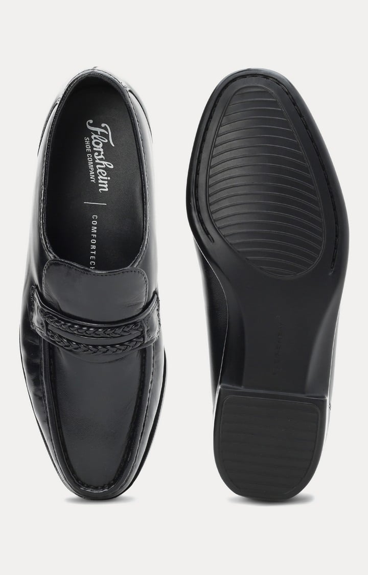 The Riva Black Men Dress Shoe Florsheim
