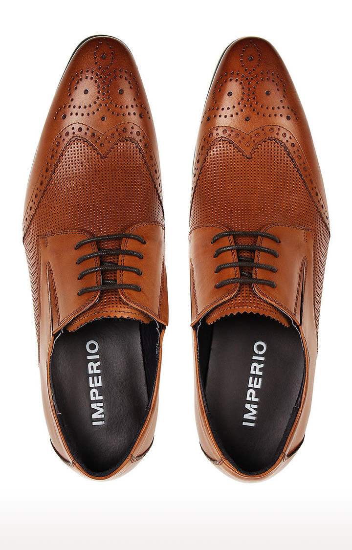 Tan Brogues