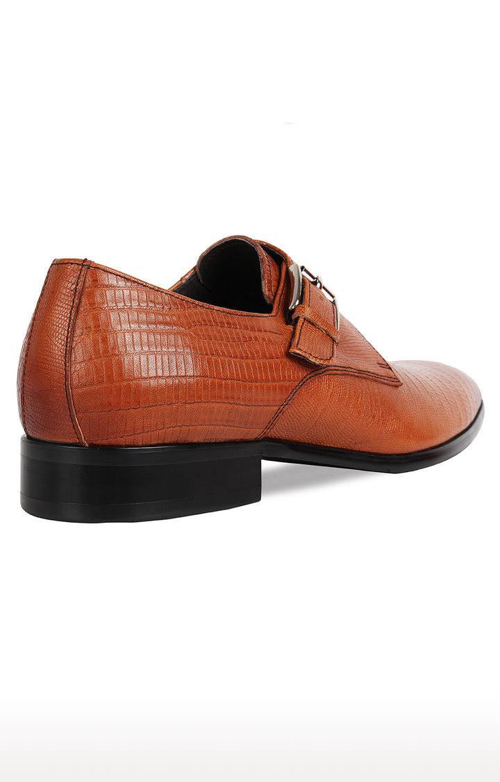 Proxon - Lightweight Brown Steel Toe Monk Strap Shoes for Men main image 0