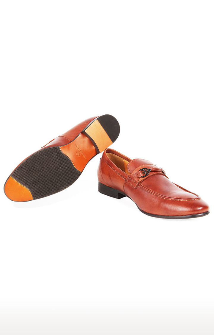 Brown Formal Slip-ons