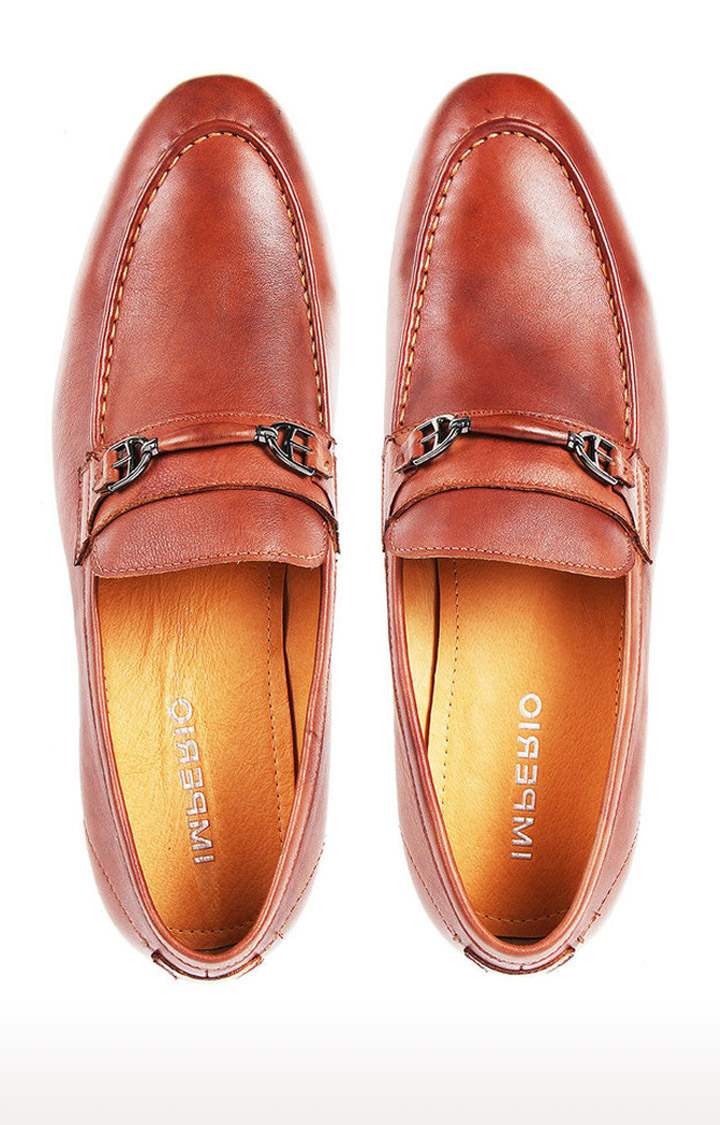 Brown Formal Slip-ons