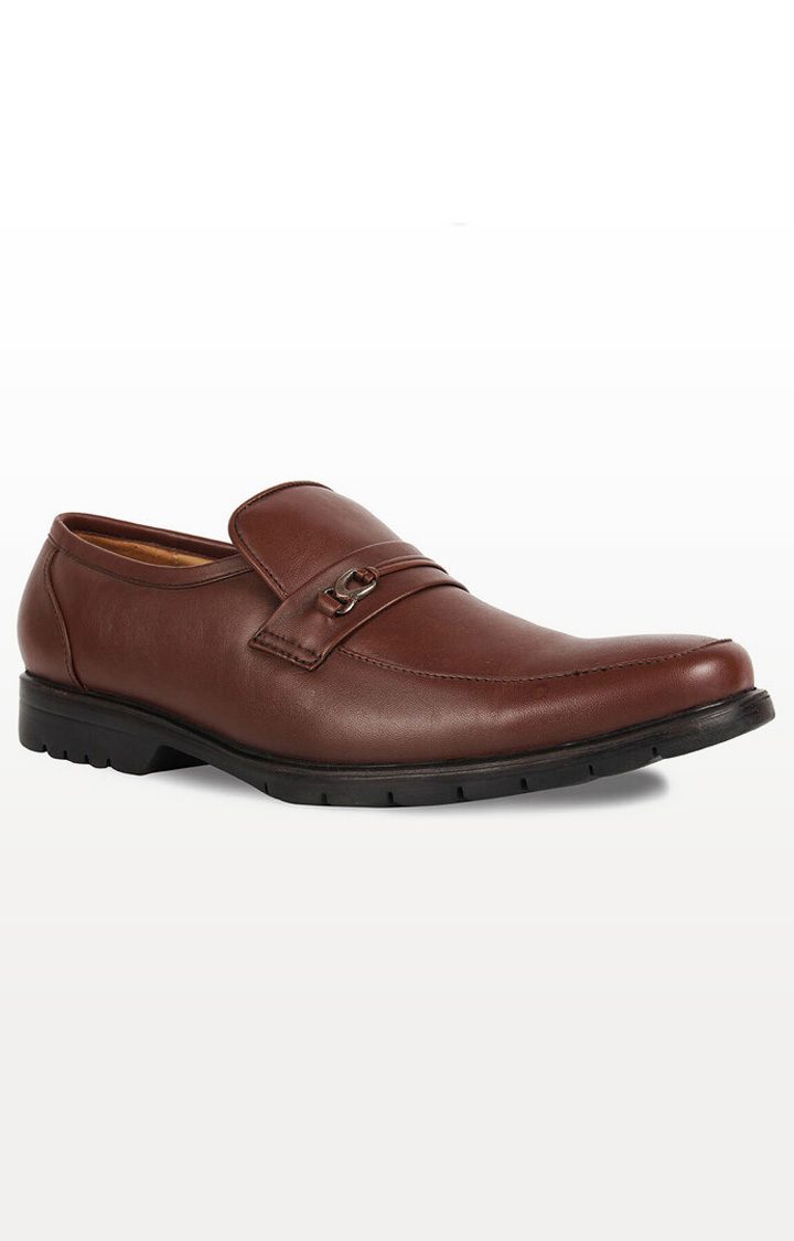 Brown Formal Slip-ons