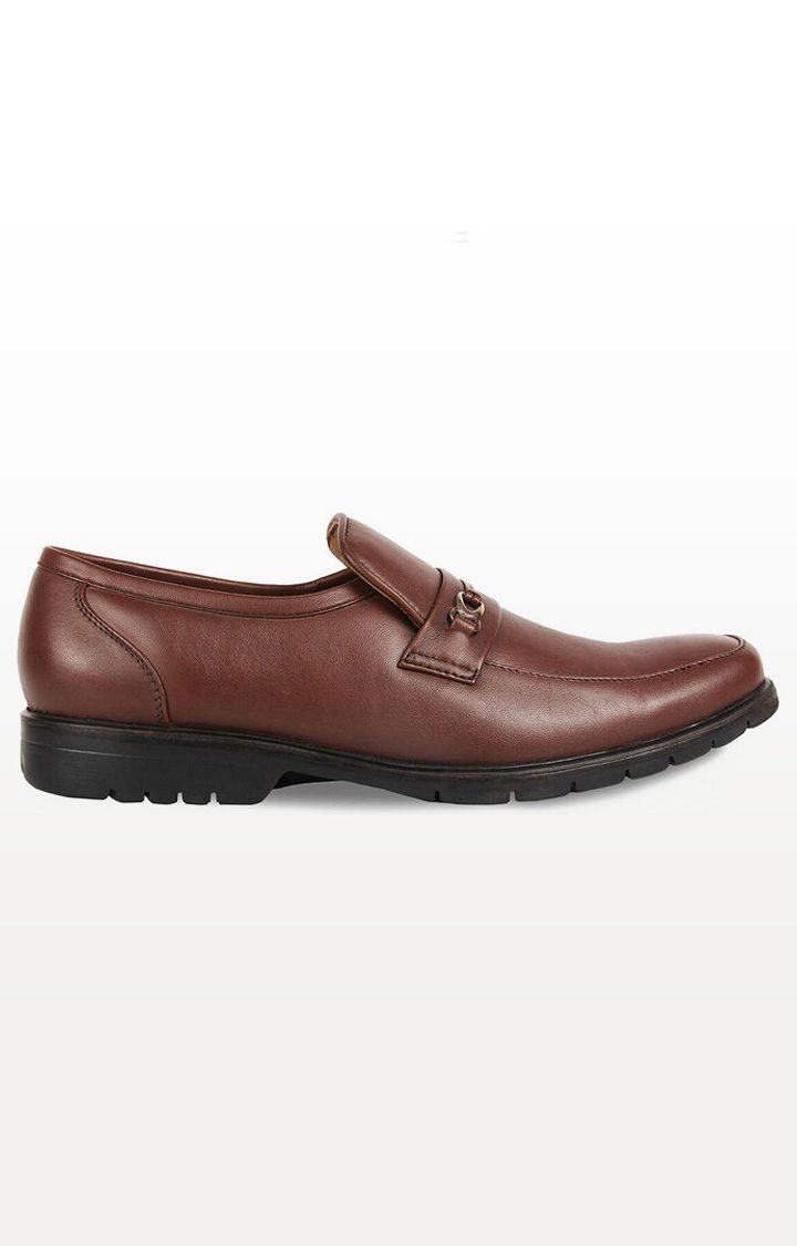 Brown Formal Slip-ons