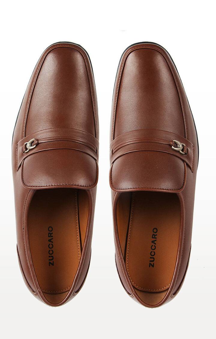 Brown Formal Slip-ons
