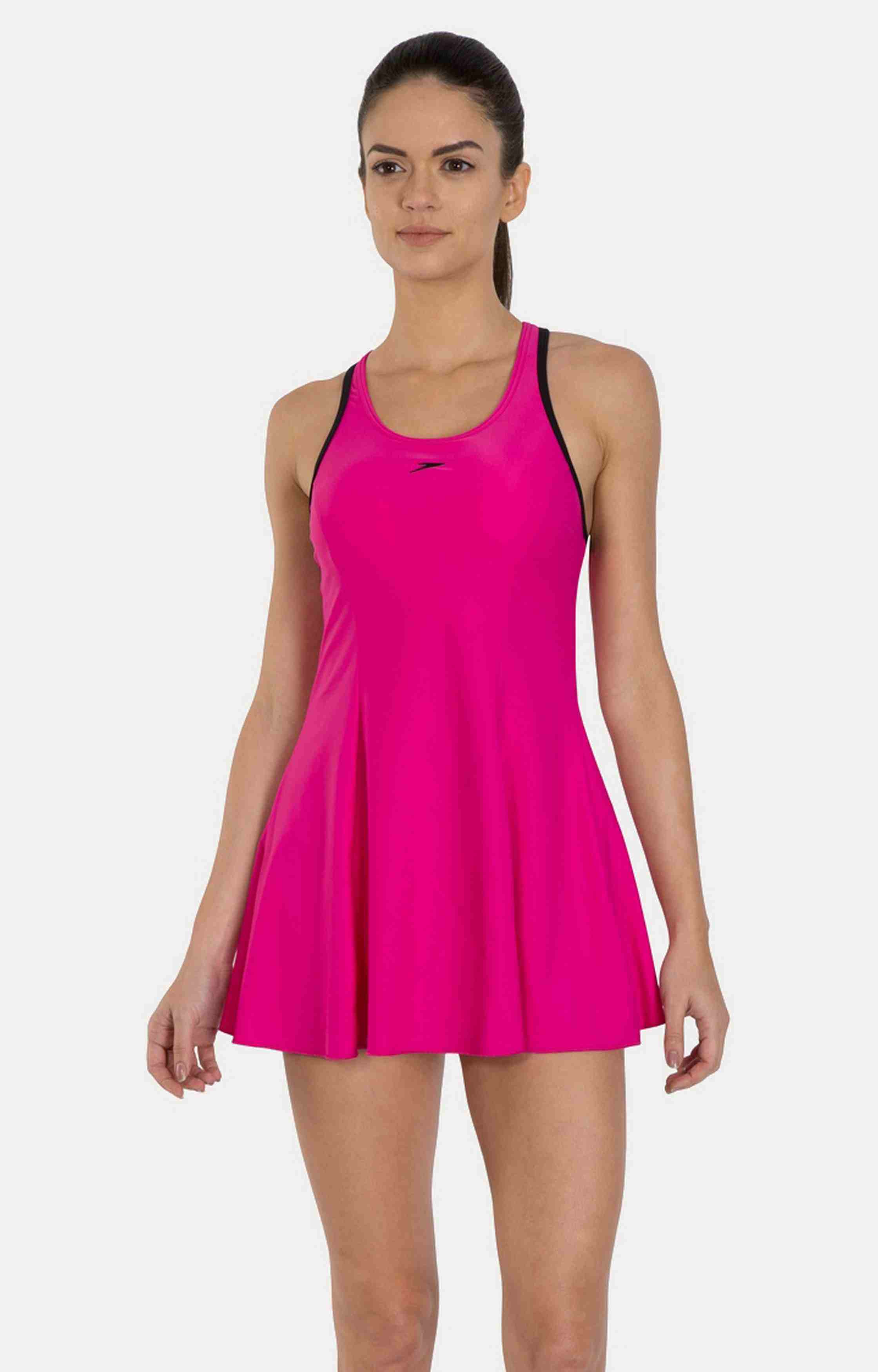 Electric Ocean Swim Dress