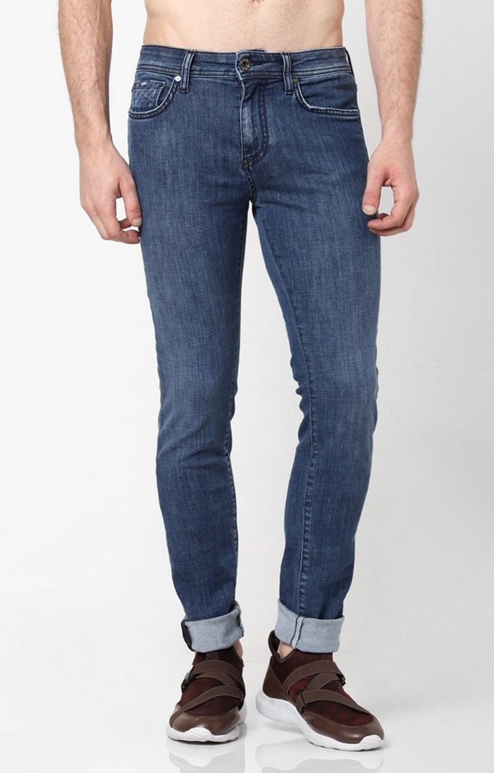 Lightly Washed Skinny Jeans