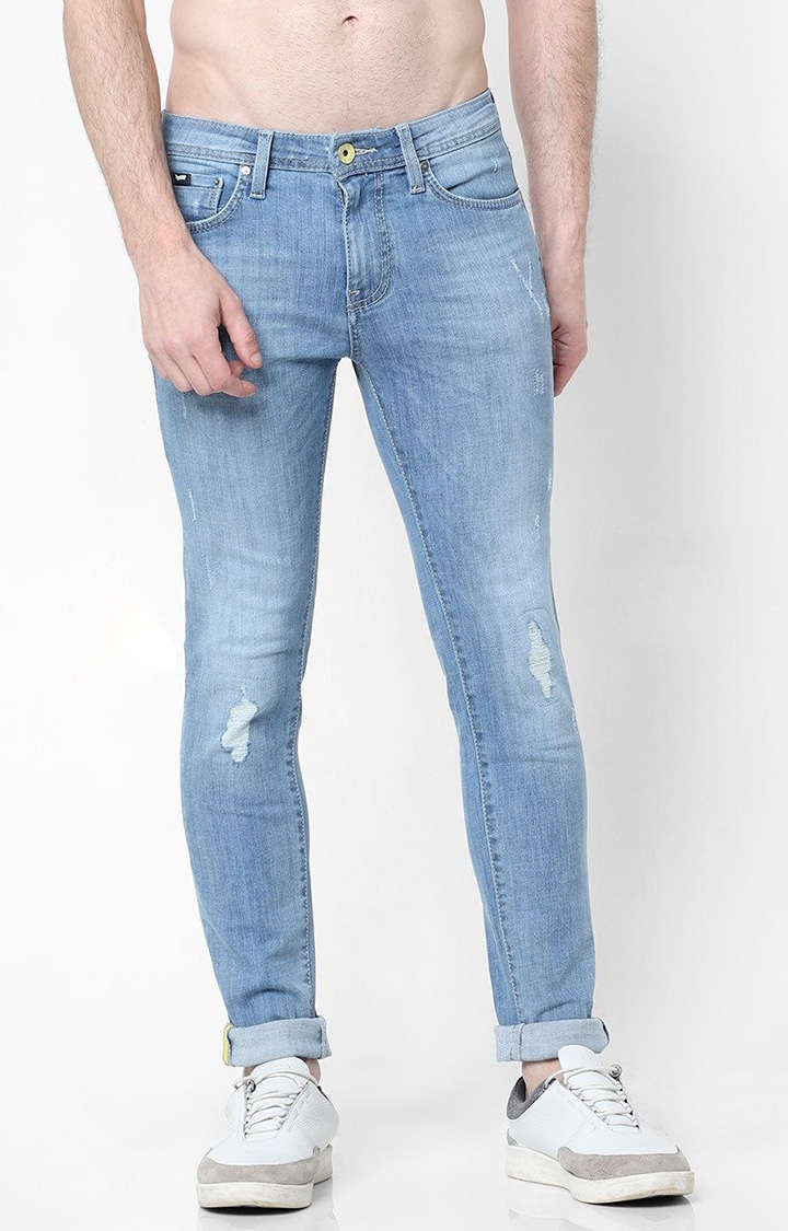 GAS | Distressed Skinny Jeans 0