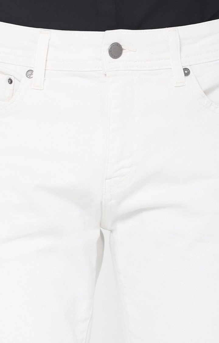 GAS | Sax Zip Mid-Rise White Skinny Jeans 4