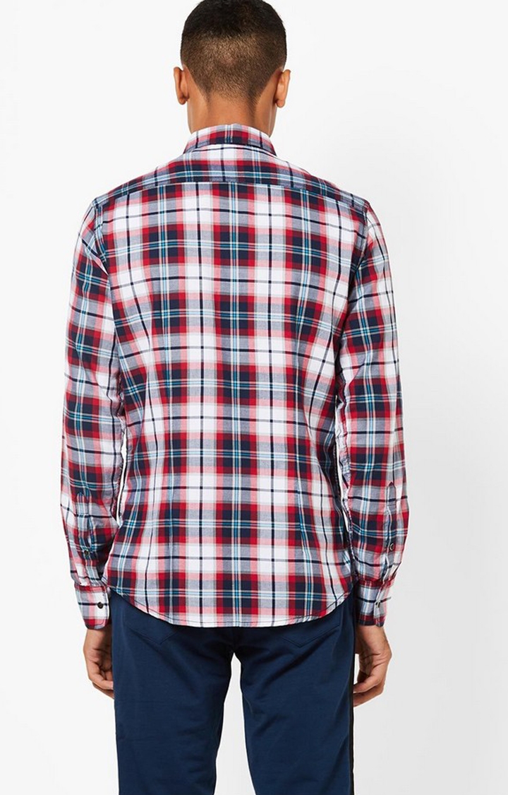 GAS | Checked Slim Fit Shirt with Flap Pockets 2