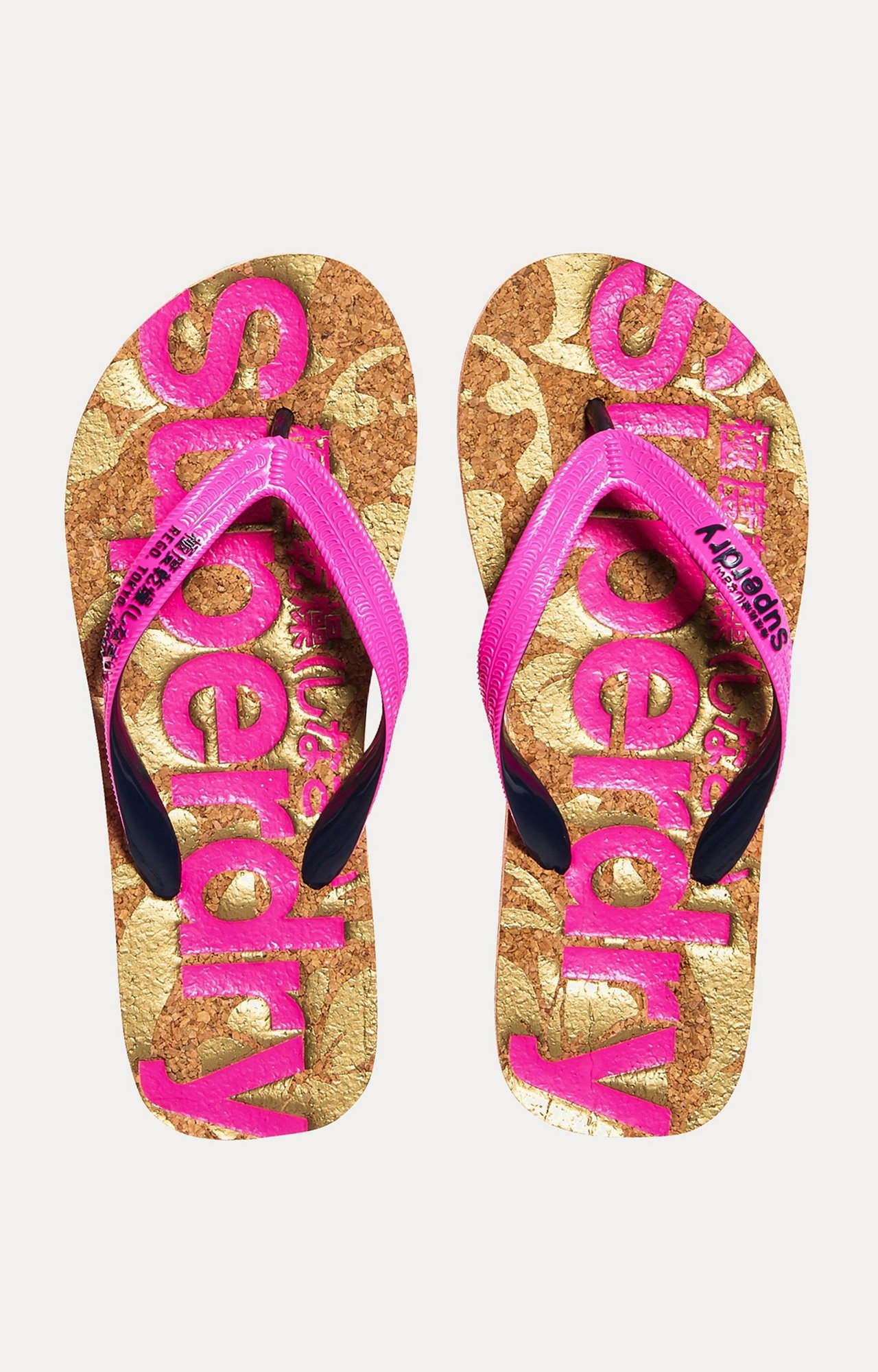 PRINTED CORK FLIP FLOP
