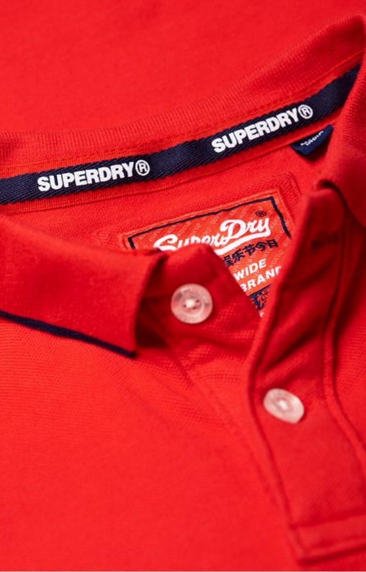 Superdry | Superdry Red Men Polo 1