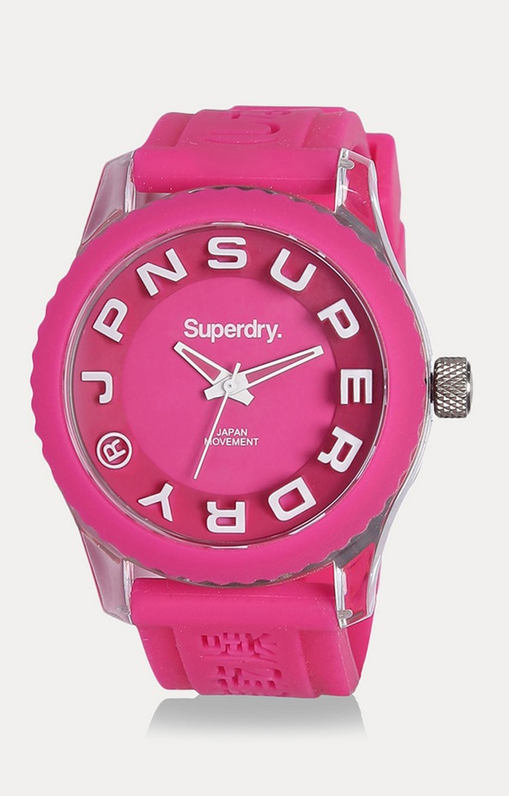 Superdry | Pink Analog Watch 0