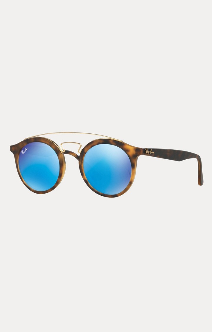 Ray-Ban Brown Round Sunglasses