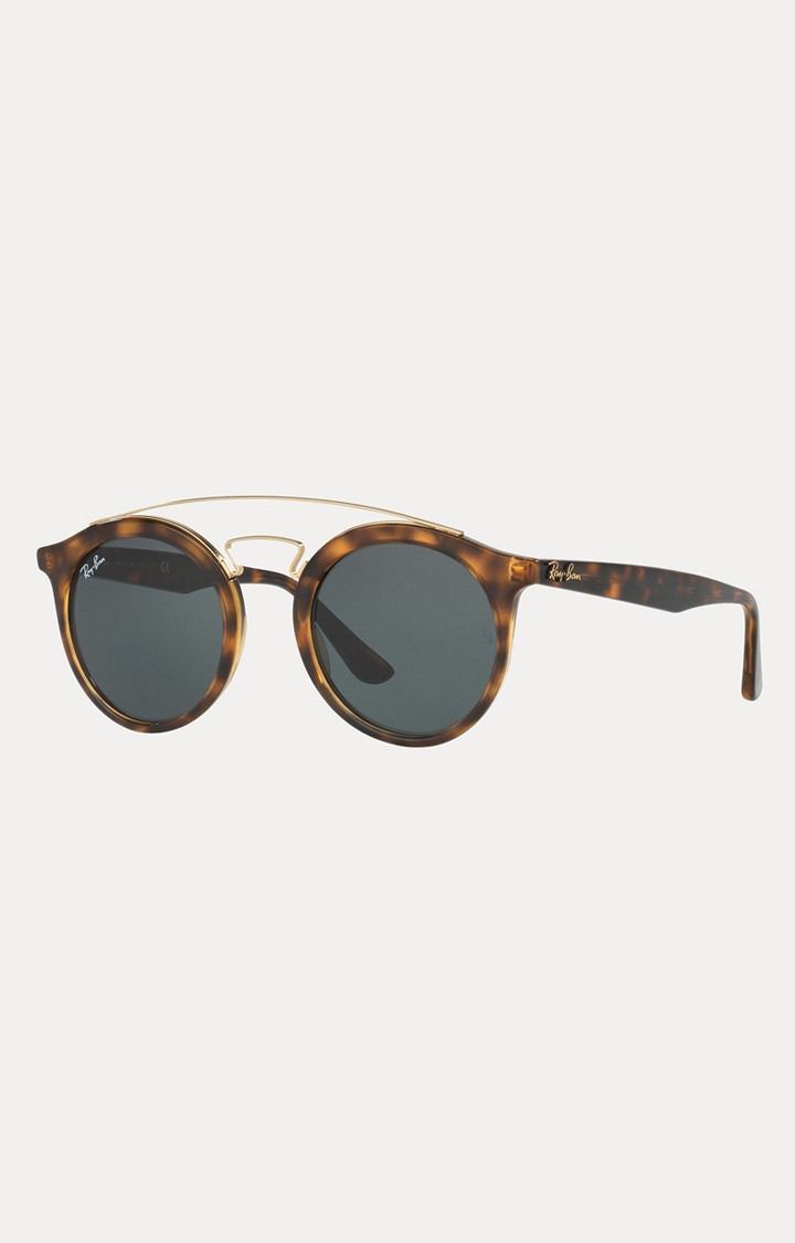 Ray-Ban Brown Round Sunglasses