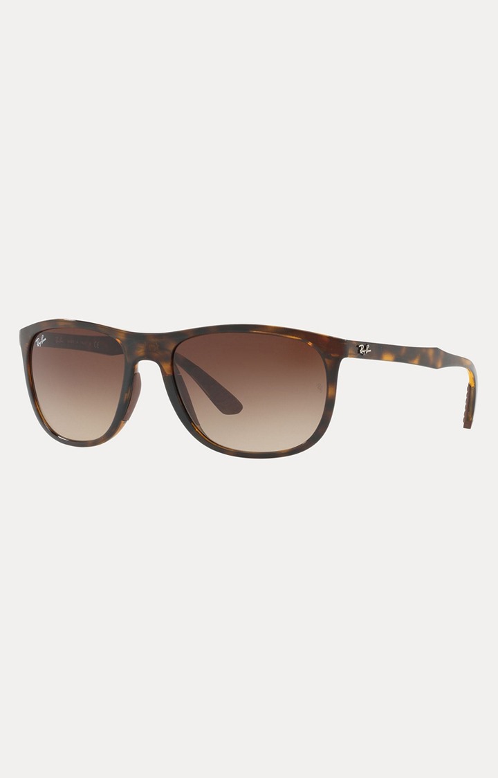 Ray-Ban Brown Rectangle Sunglasses