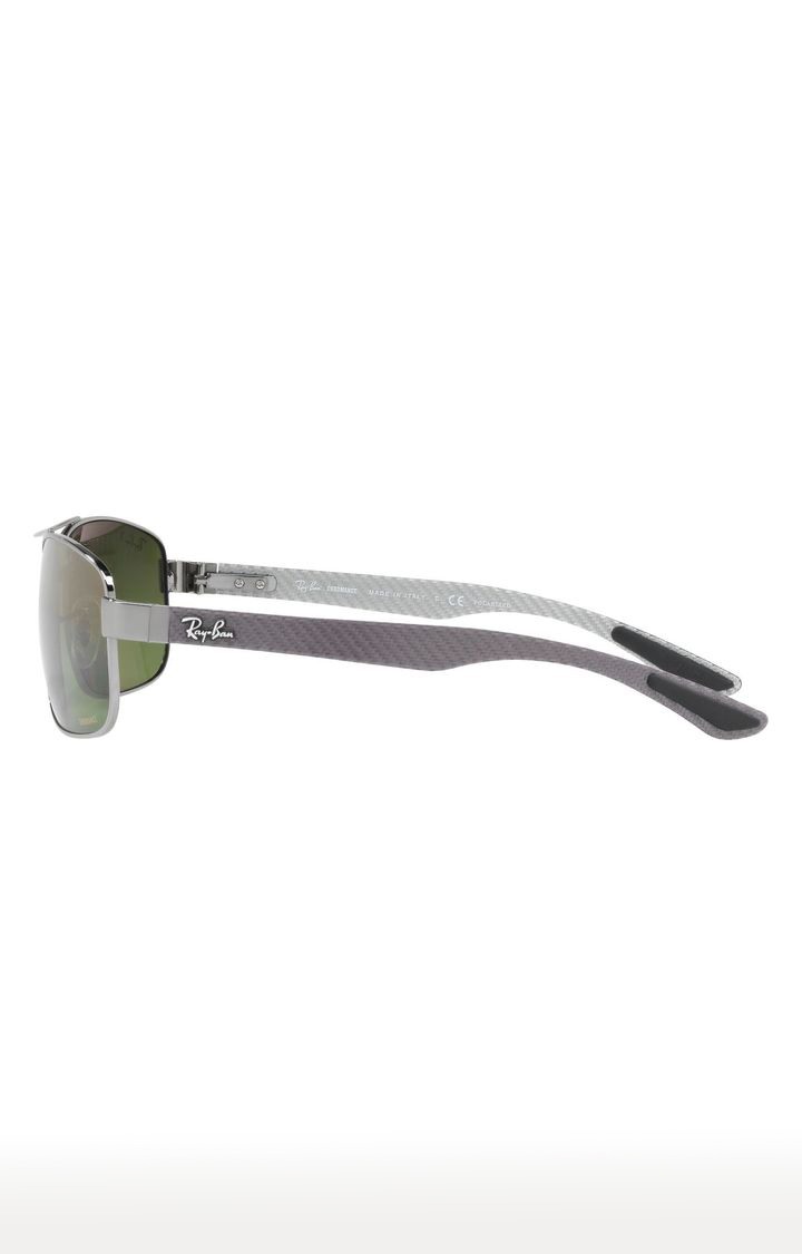 Ray-Ban Gun Metal Rectangle Sunglasses