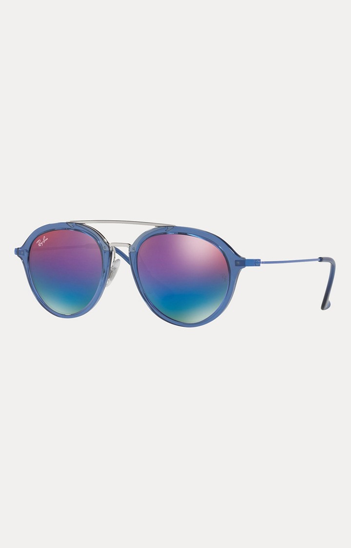 Ray-Ban Blue Round Sunglasses