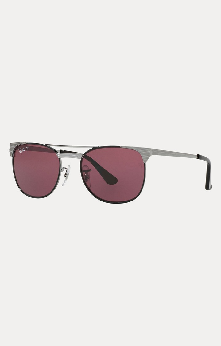Ray-Ban Purple Square Sunglasses