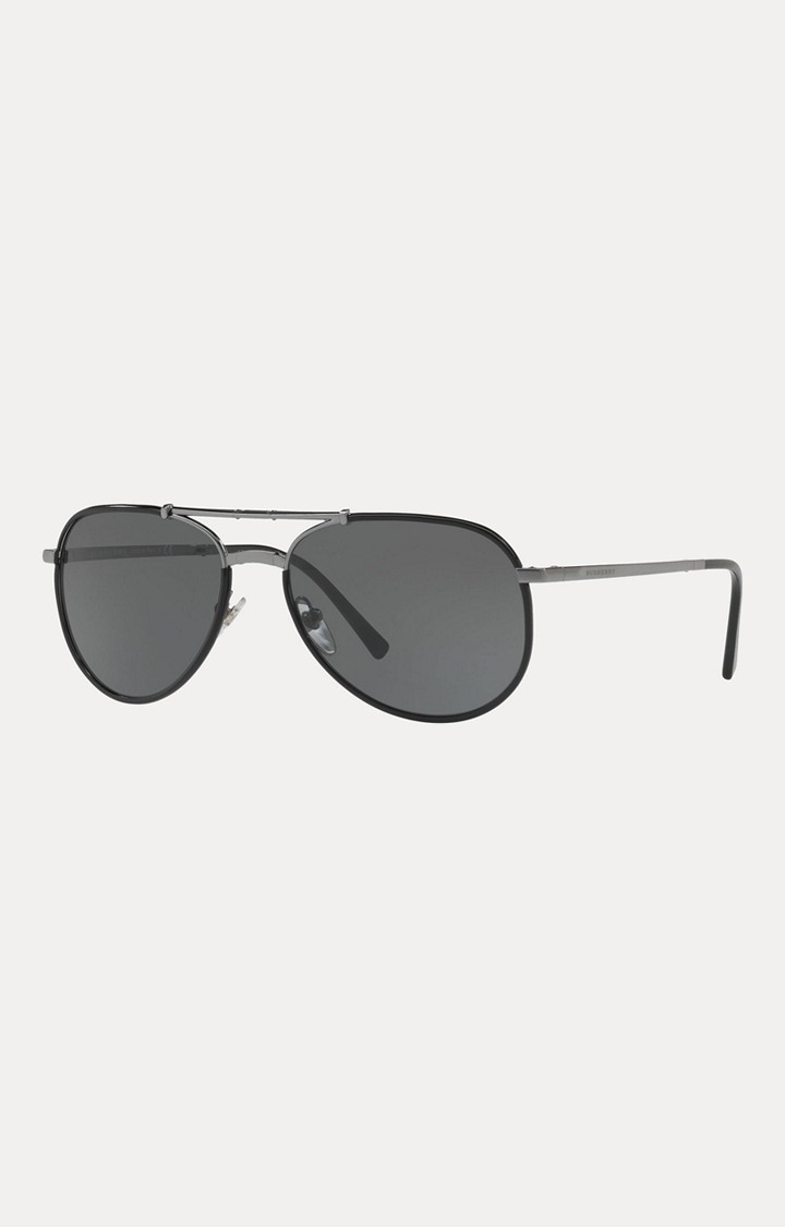 Burberry black aviator sunglasses outlet