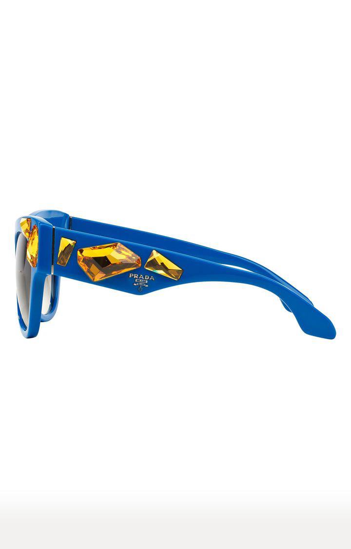 Prada Blue Round Sunglasses