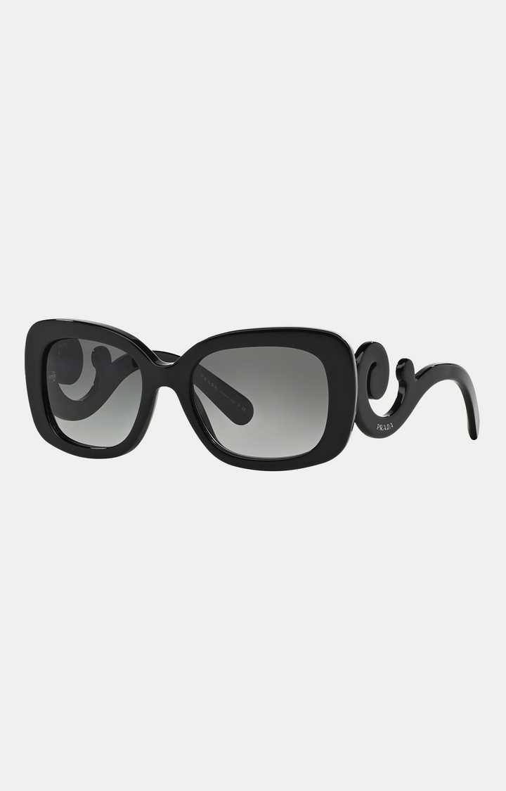 Prada PR 04ZS 57 Grey Gradient & Black Sunglasses | Sunglass Hut USA