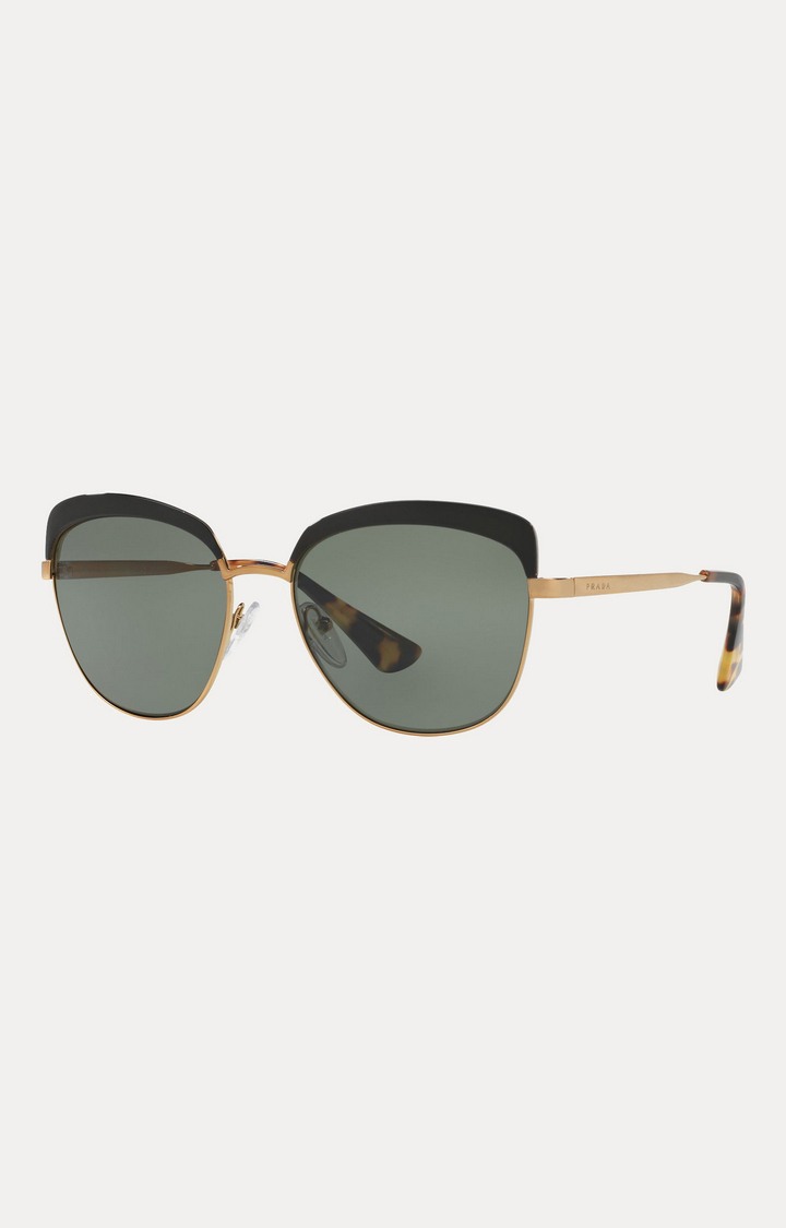 Prada Gold Browline Sunglasses