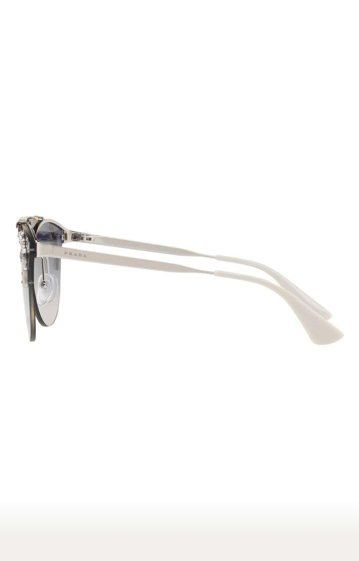 Prada Brown Round Sunglasses
