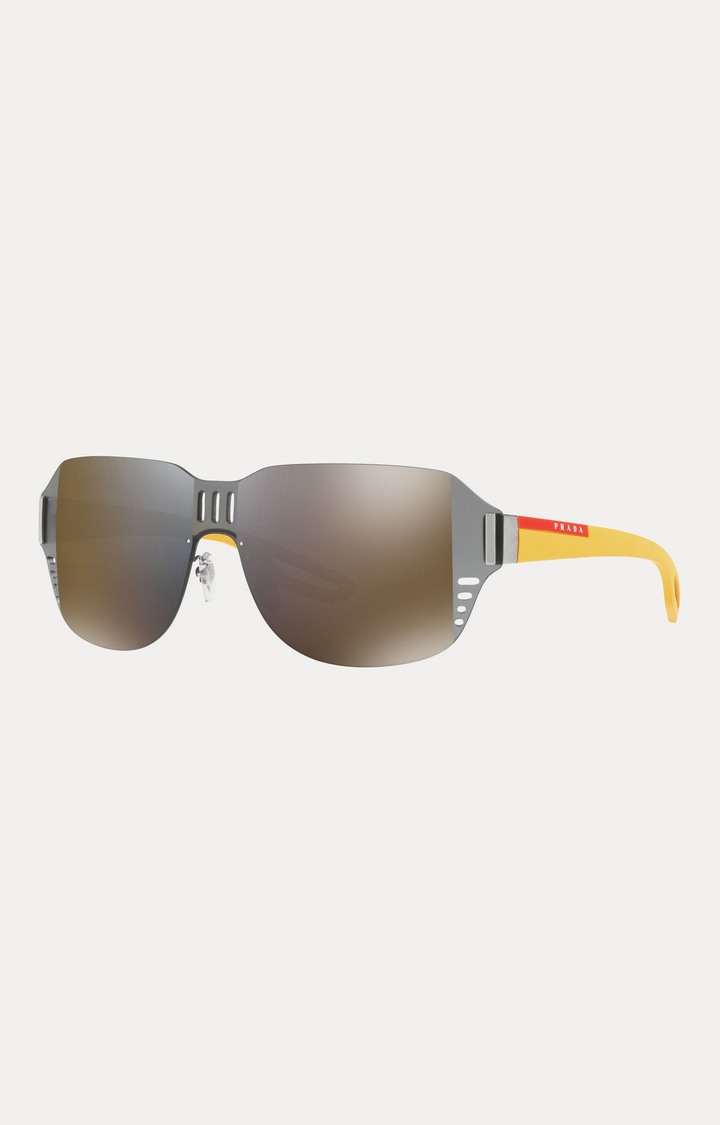 Prada Gun metal Oversized Sunglasses