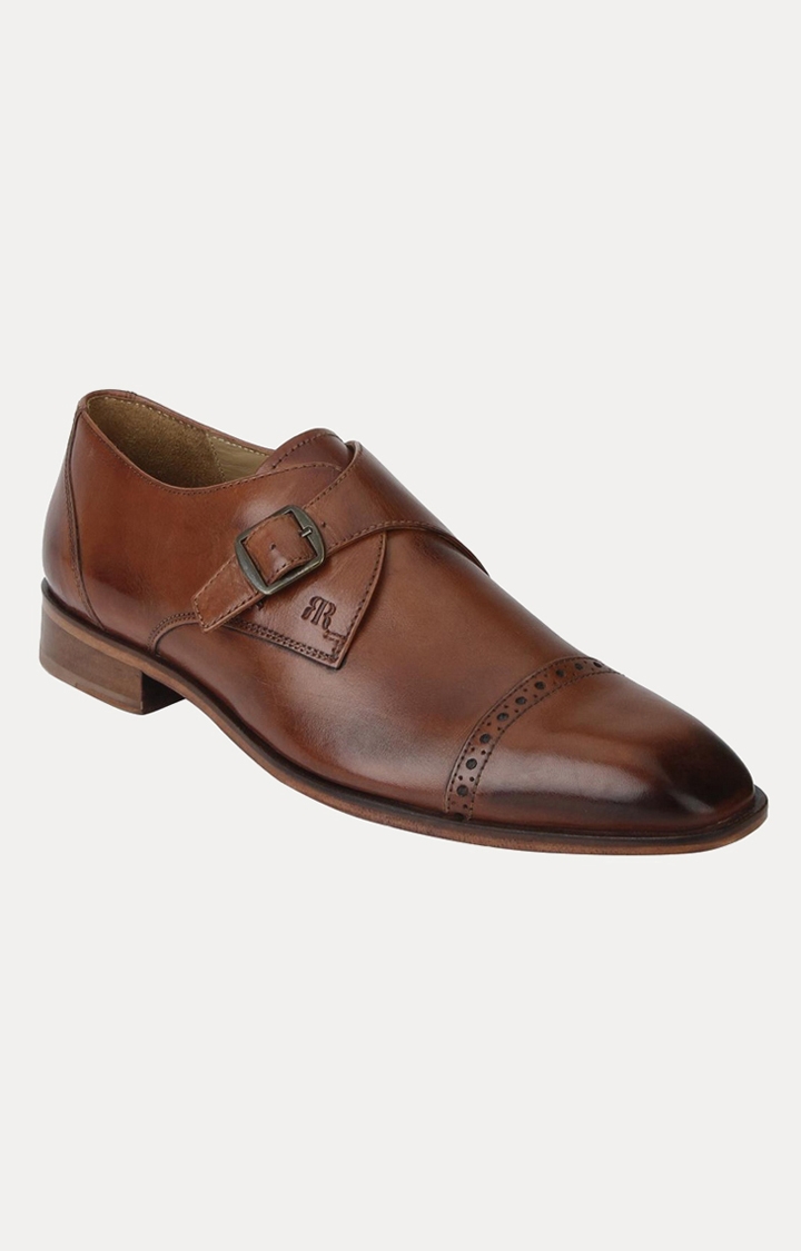 Raymond | Brown Monk-strap Shoes 0