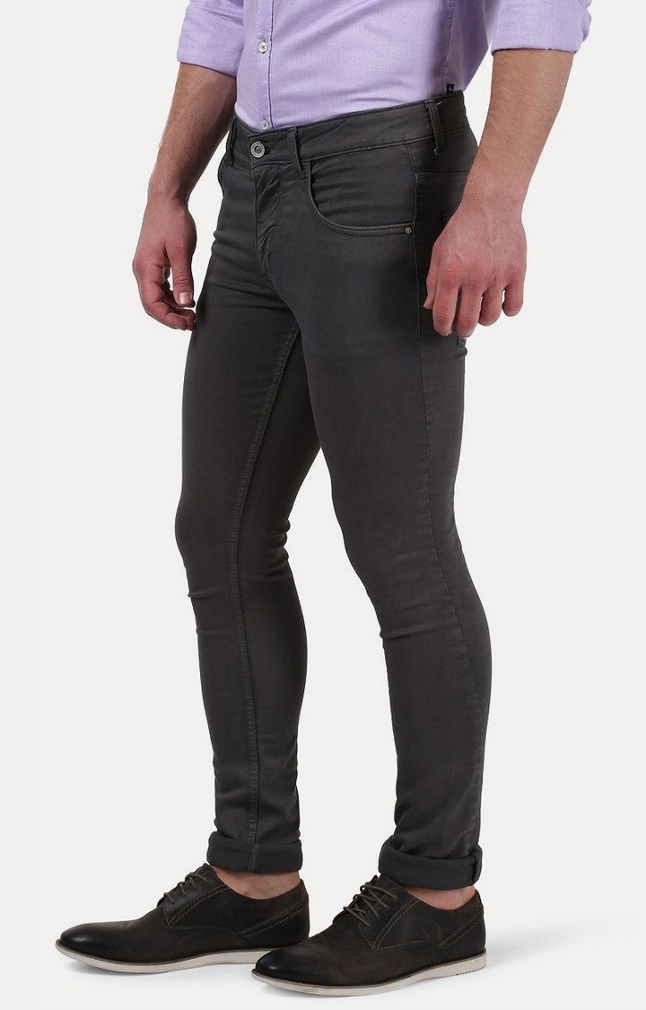 Grey Straight Jeans