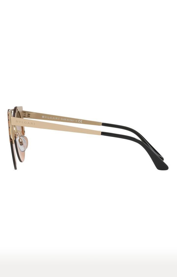 Bvlgari Pale Gold Cateye Sunglasses