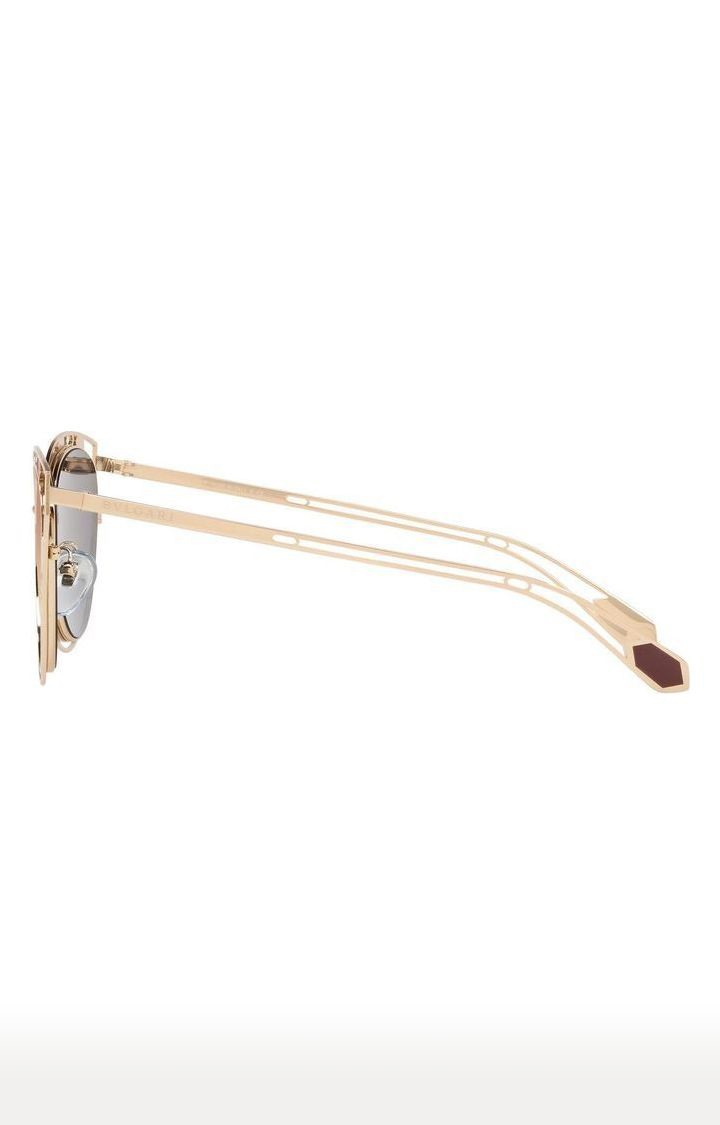 Bvlgari Pale Gold Cateye Sunglasses