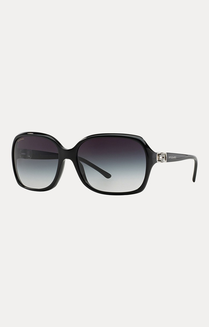 Bvlgari Black Oversized Sunglasses