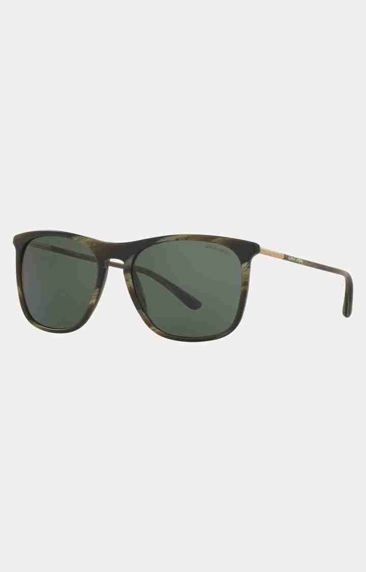 Giorgio Armani Green Square Sunglasses