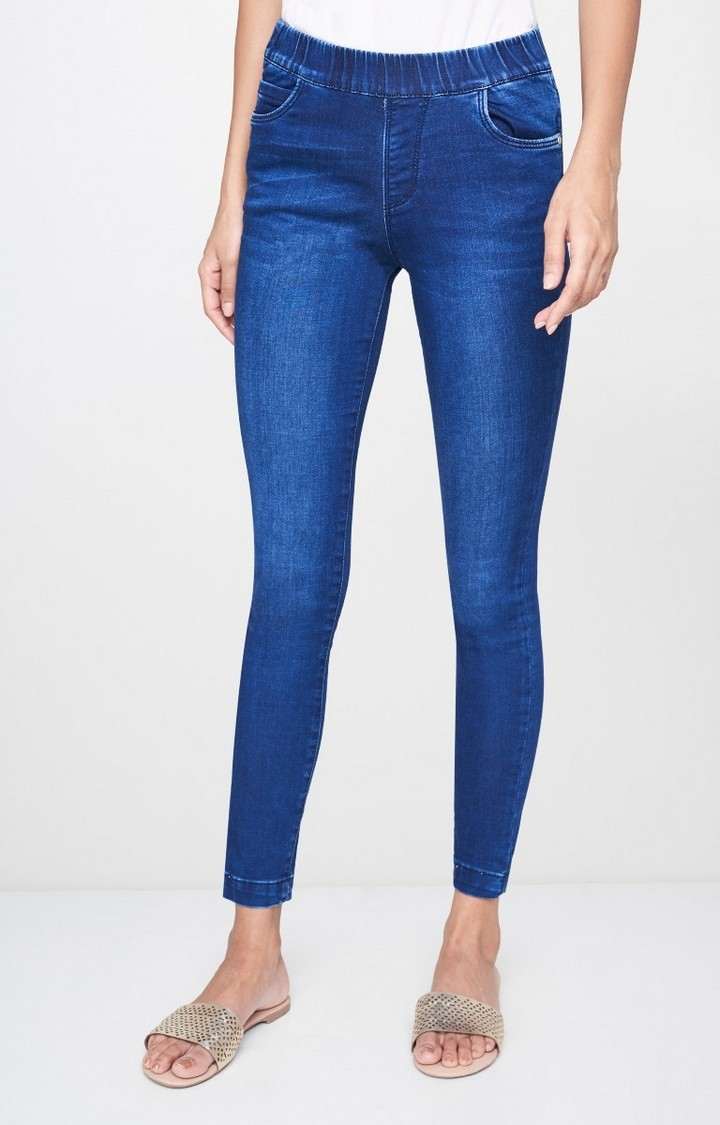 Dark Blue Jeggings